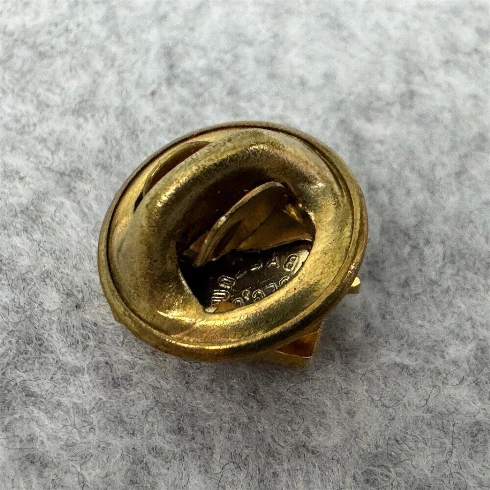 Vintage Liberty Bell Lapel Pin Tie Tack Hat Pin Gold Tone